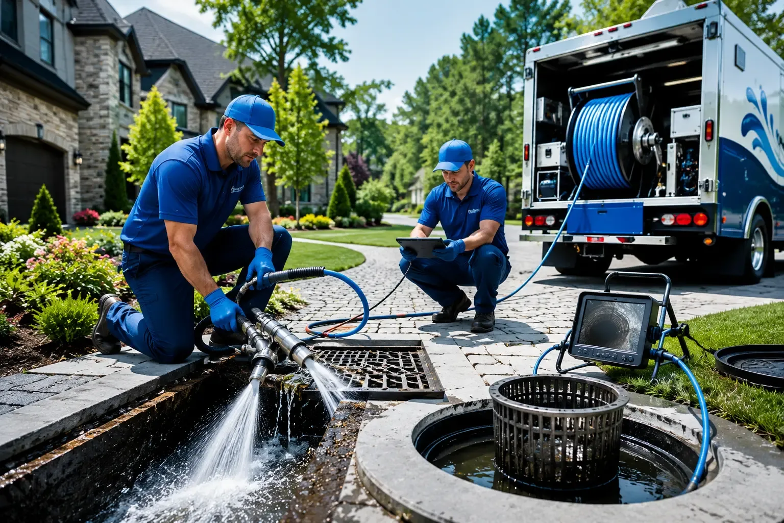 Local outdoor drain cleaning professionals in New Geneva, PA
