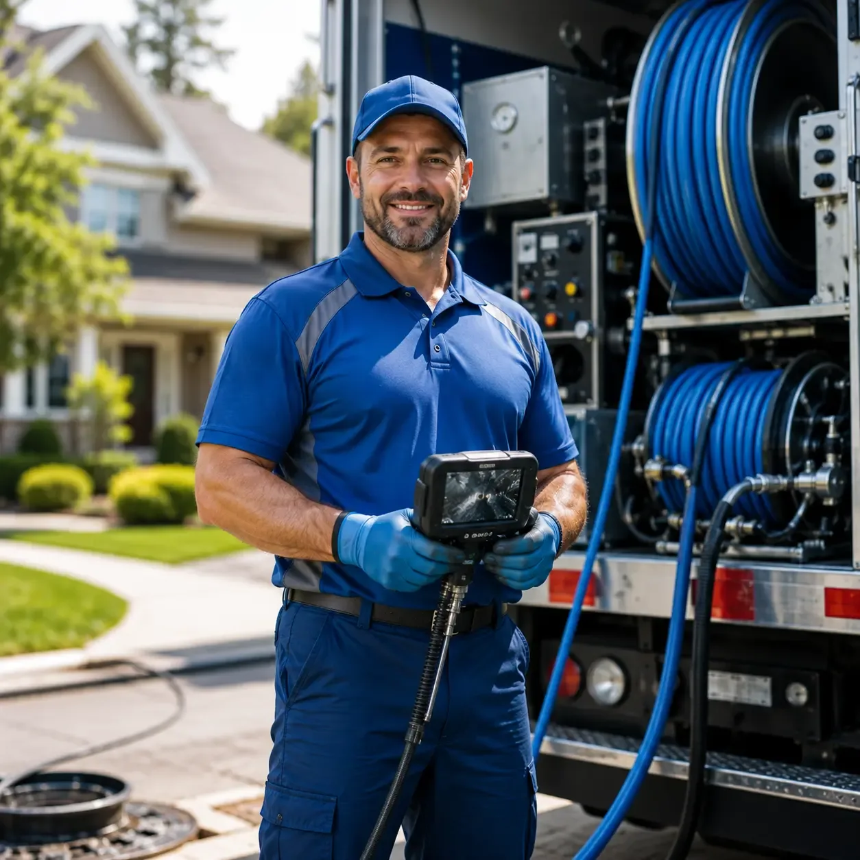 Local outdoor drain cleaning specialists in New Geneva, PA